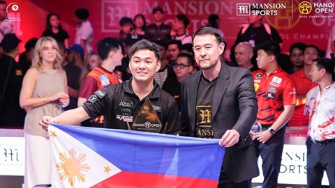 Giải Billiards Hanoi Open Pool 2024: Chiến thắng gọi tên Johann Chua! 